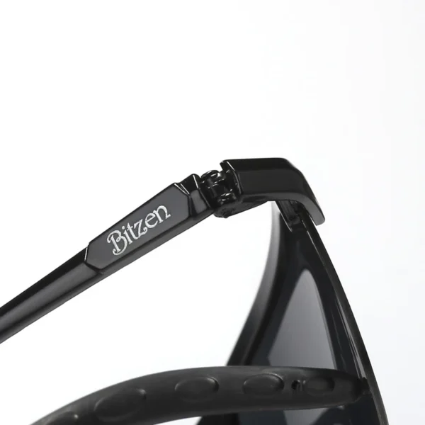 Bitzen Kacamata Potokromik Photochromic Hitam Frame Polarized Malam - Image 10
