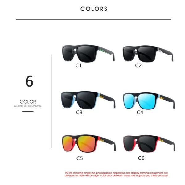 Ready Indonesia Kacamata polarized 002 sepeda, Kacamata Motor Touring, kacamata memancing tembak paser ikan kacamata UV 400 anti - Image 5