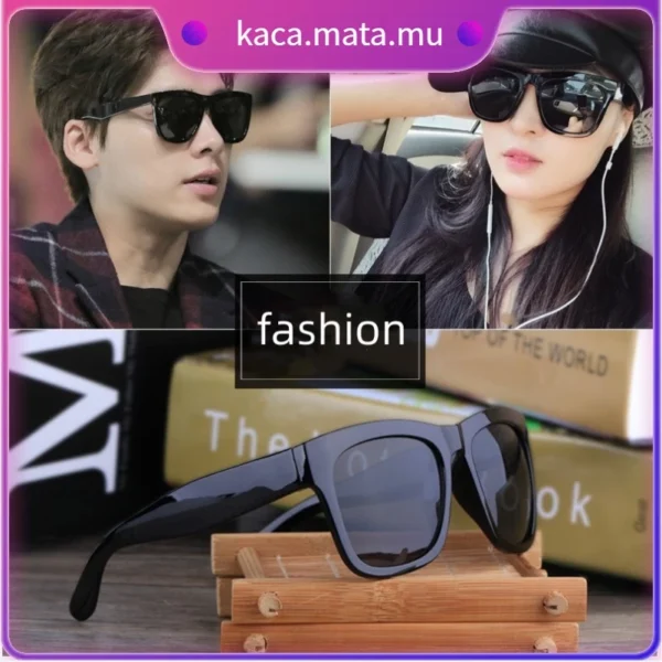 Kacamata Hitam Fashion Unisex/Kacamata Import Fashion Sunglasses Multi-warna opsional - Image 6