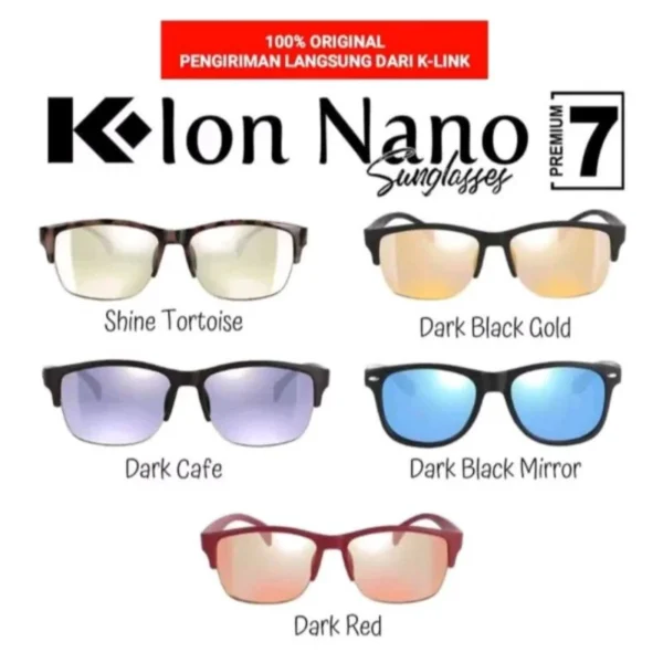 KACAMATA K ION NANO PREMIUM X 5 7 8 ORIGINAL ANAK ION NANO REGULER KIDS TERAPI KESEHATAN ION NEGATIF - Image 10