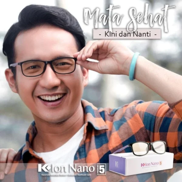 k ion nano premium 5 original k link frame kacamata kesehatan anti radiasi - Image 4