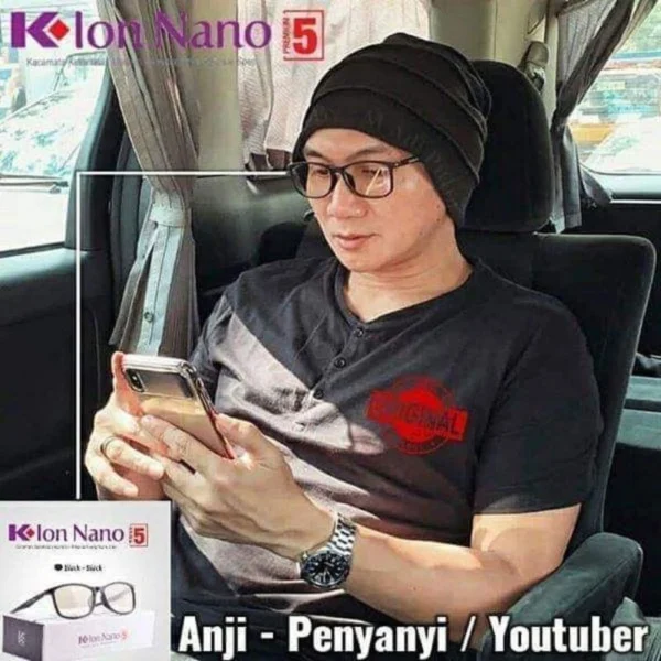 k ion nano premium 5 original k link frame kacamata kesehatan anti radiasi - Image 5