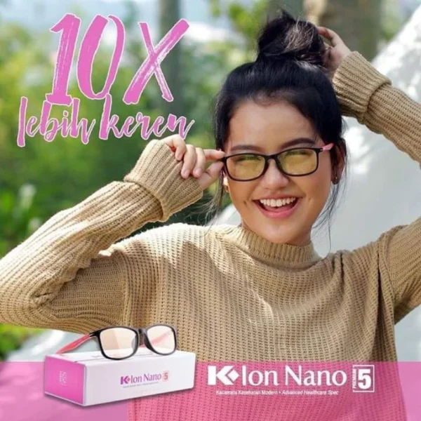 k ion nano premium 5 original k link frame kacamata kesehatan anti radiasi - Image 7