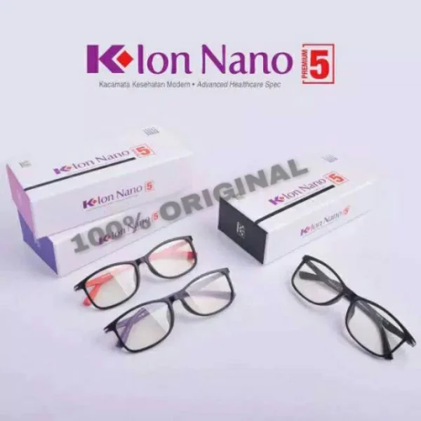Ion Nano 8 7 5 Reguler Kacamata Terapi Kesehatan Anti Radiasi Plus Minus Katarak - Image 6