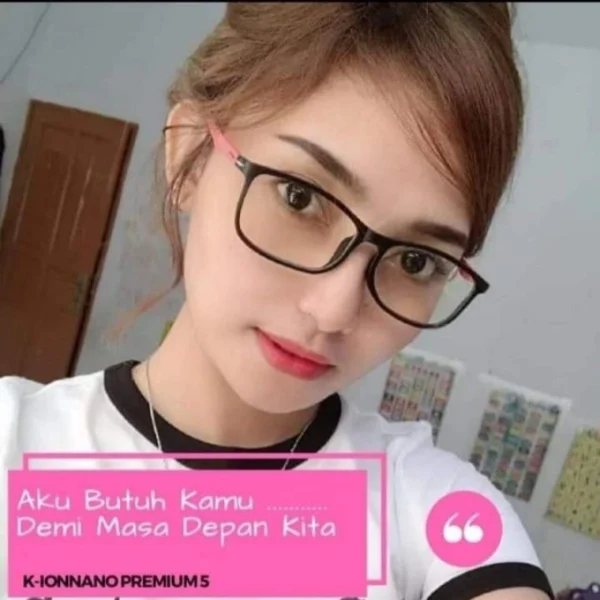 k ion nano premium 5 original k link frame kacamata kesehatan anti radiasi - Image 9