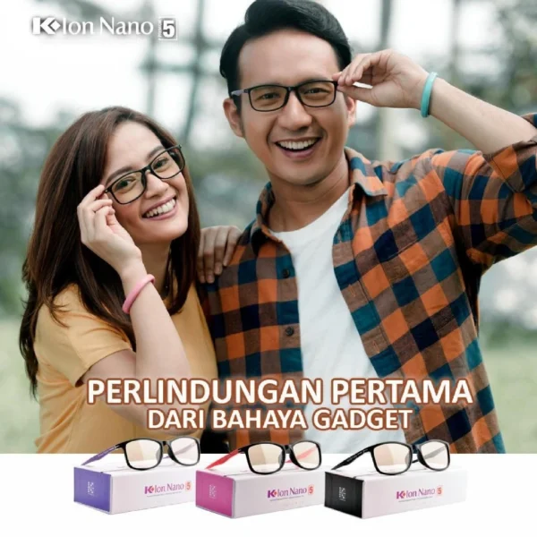 Ion Nano 8 7 5 Reguler Kacamata Terapi Kesehatan Anti Radiasi Plus Minus Katarak - Image 9