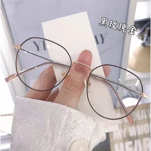 Kacamata Minus Fashion Korea Retro Anti Blue Light anti Radiasi Model Cat Eye Kacamata Baca Minus Zhijing 07 Tujuh Indoberkah88 - Image 5