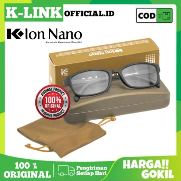KACAMATA TERAPI K-ION NANO ORIGINAL REGULER UNTUK KESEHATAN