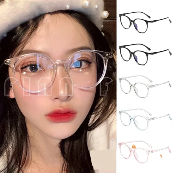 Kacamata Pria Wanita Anti Radiasi Frame Lensa Kaca Mata Anti Bluelight BlueRay Unisex