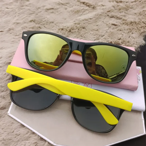 Kacamata Wanita/Pria Frame fashion candy color sunglasses/ Kacamata Matahari Fashion Aksesoris - Image 5