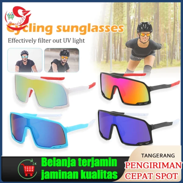 Kacamata pelindung Bersepeda/Kacamata Hitam Polarized UV400 Untuk Pria / Wanita/sunglasses