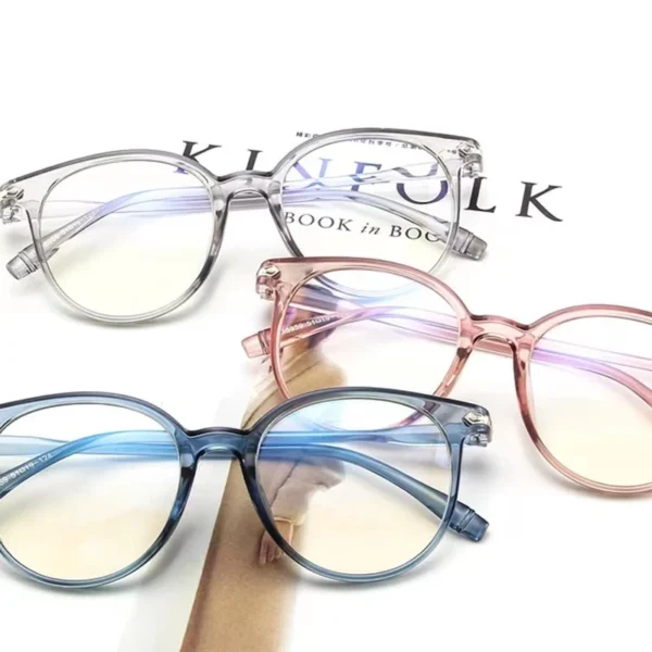 Kacamata Pria Wanita Anti Radiasi Frame Lensa Kaca Mata Anti Bluelight BlueRay Unisex - Image 3
