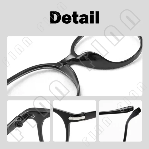 Kacamata Pria Wanita Anti Radiasi Frame Lensa Kaca Mata Anti Bluelight BlueRay Unisex - Image 6