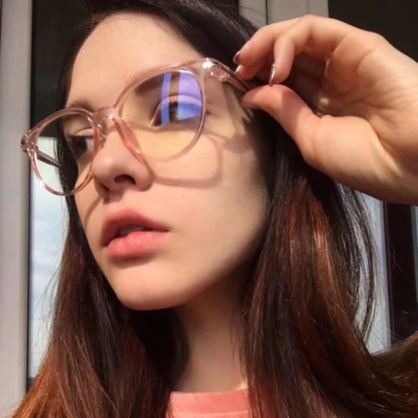 Kacamata Pria Wanita Anti Radiasi Frame Lensa Kaca Mata Anti Bluelight BlueRay Unisex - Image 7