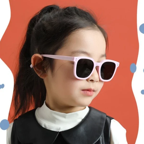 Kacamata hitam anak gaya korea Kacamata pelindung sinar UV Kacamata pelindung sinar matahari - Image 8