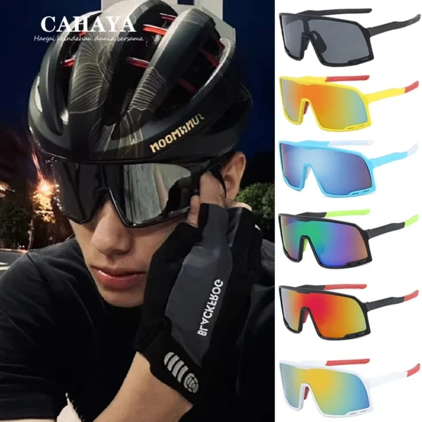Bersepeda kacamata olahraga unisex UV400
