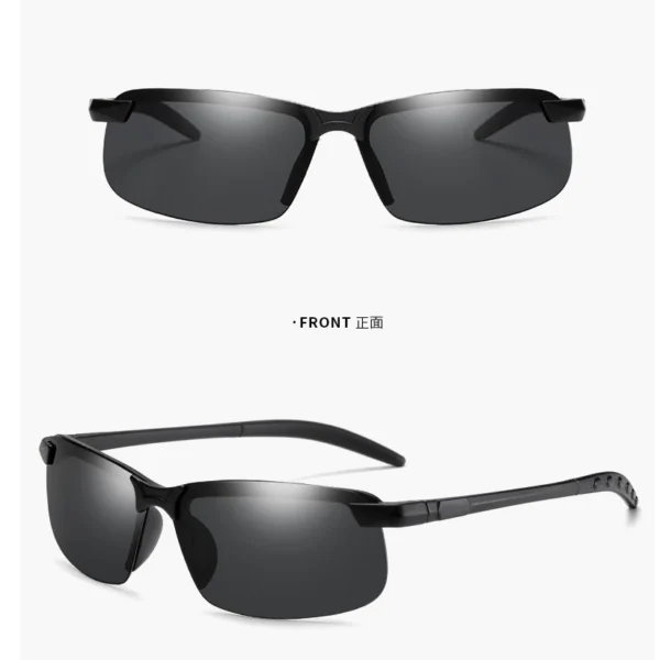 Kacamata pria Polarized Night Vision Anti Silau Siang fashion kacamata - Image 8