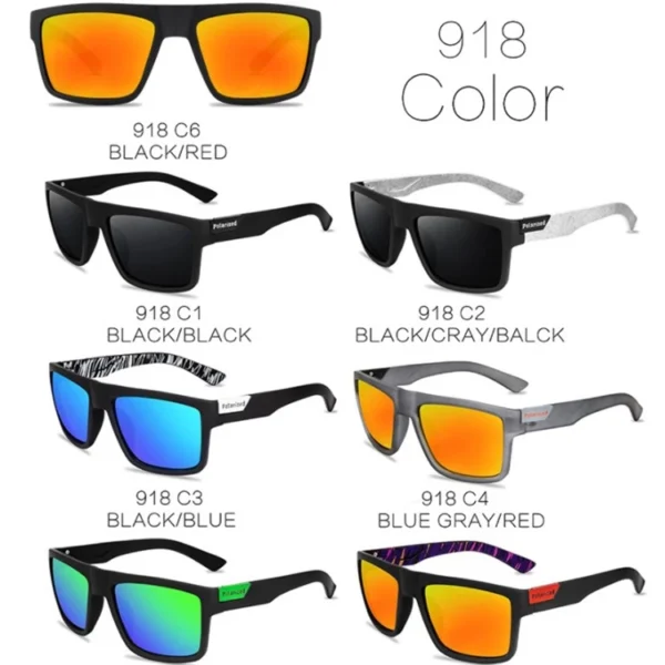 Kacamata Polarized Pria Sport Kacamata Hitam Fashion Gaya Anti UV - Image 3