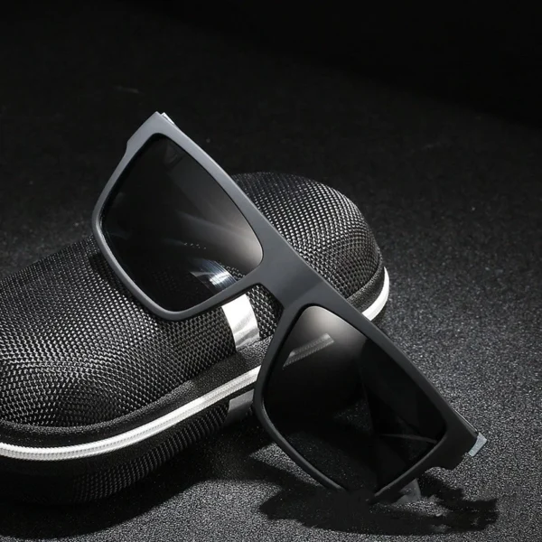 Kacamata Polarized Pria Sport Kacamata Hitam Fashion Gaya Anti UV - Image 4