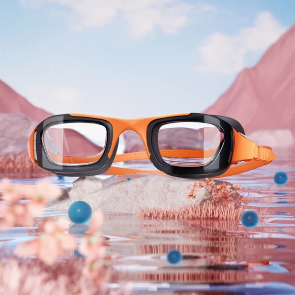 Kappa Clear Swim Goggles kacamata renang untuk mata minus Unisex-Adults Nearsighted with 2.0 to 6.0 diopters - Image 4