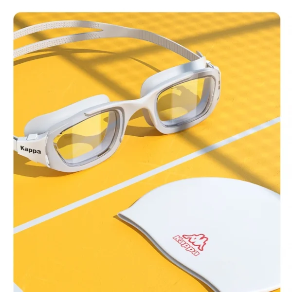 Kappa Clear Swim Goggles kacamata renang untuk mata minus Unisex-Adults Nearsighted with 2.0 to 6.0 diopters