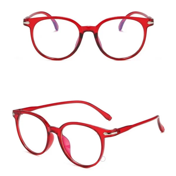 SJPOP Kacamata Anti Radiasi Kaca Mata WanitaPria Frame Sunglasses Lensa Transparan KC099 - Image 2