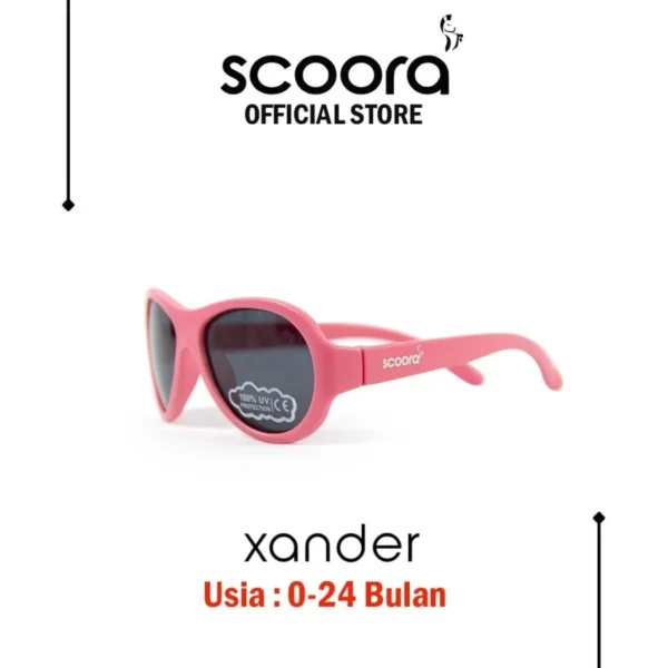 SCOORA Xander Kacamata Bayi Berjemur ( 0-2thn ) Anti UV - Variasi Warna - Image 2