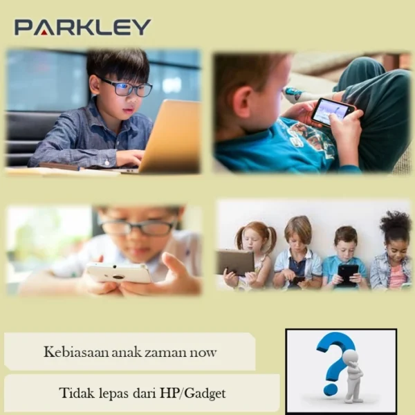 Parkley Kacamata Anak Antiradiasi Blueray HP Gadget 8509 - Image 4