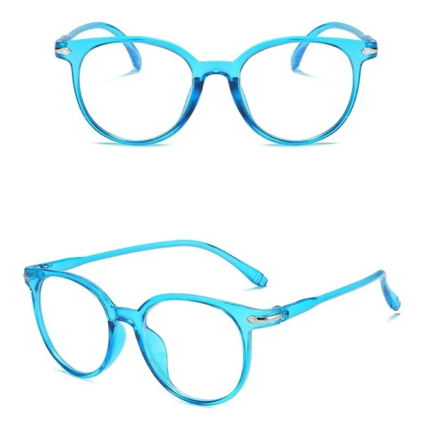 SJPOP Kacamata Anti Radiasi Kaca Mata WanitaPria Frame Sunglasses Lensa Transparan KC099 - Image 5