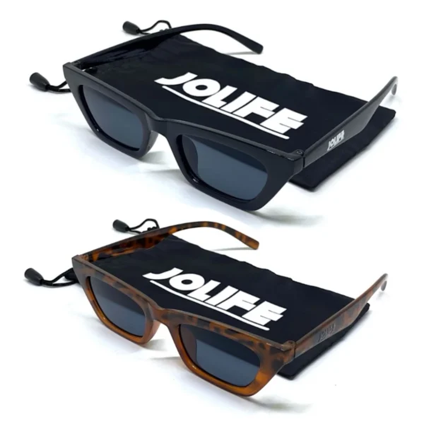 Jolife - Kacamata Retro Kekinian Fashion Pria/Wanita Sunglasses Vintage Anti UV400 Bingkai Kecil - Image 9