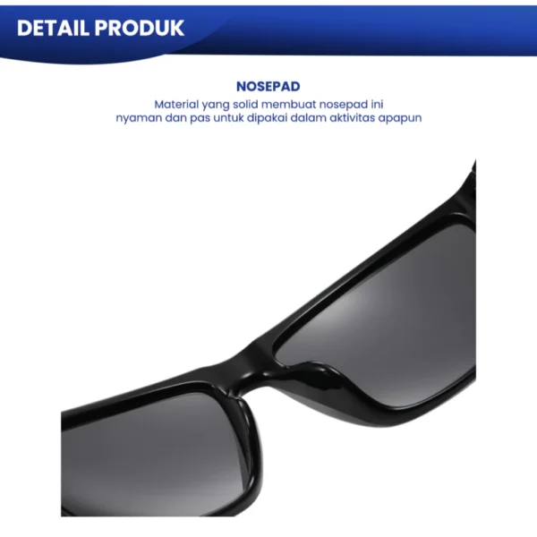 IOOI Kacamata Running Sunglasses Sport Outdoor Anti Silau Polarized Premiun Pria Wanita 63793 - Image 5