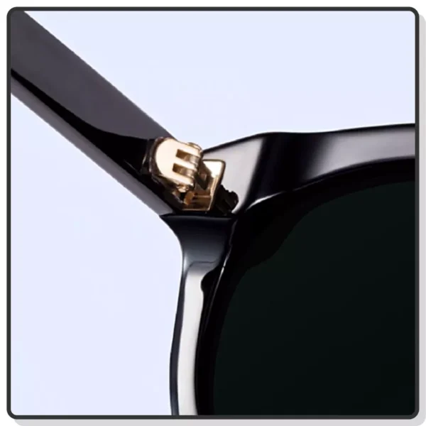 Colore.in Kacamata Hitam Sunglasses Polarized UV400 Wanita Pria 2 in 1 Anti Silau Semi Cat Eye Metal+TR-90 Kacamata Gaya Outdoor - Image 5
