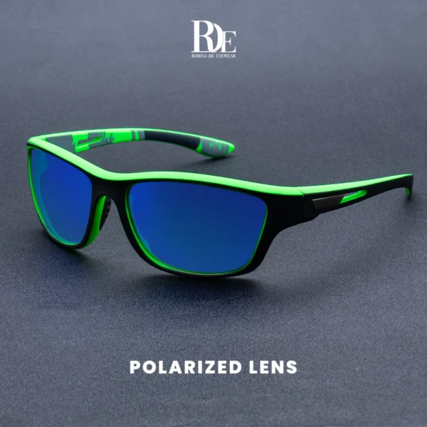 Robins Kacamata Hitam Sport Polarized Anti Radiasi Uv400 Sunglasses Fashion Pria Wanita 63792