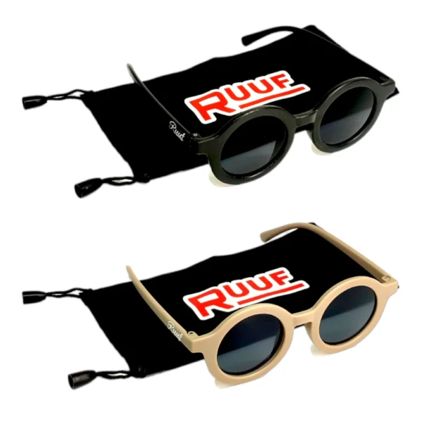 Ruuf - KA01 Kacamata Anak Retro Kekinian Fashion Anak Pria/Wanita Sunglasses Vintage Anti UV400 - Image 9