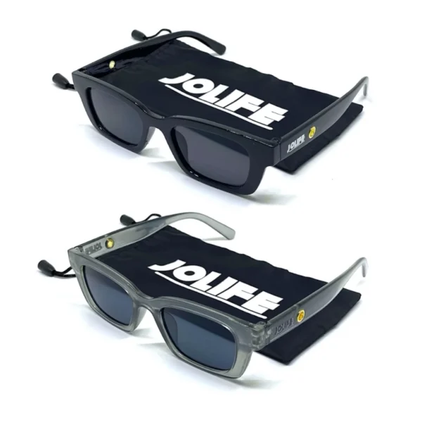 Jolife - Kacamata Retro Kekinian Fashion Pria/Wanita Sunglasses Vintage Anti UV400 Bingkai Kecil - Image 3