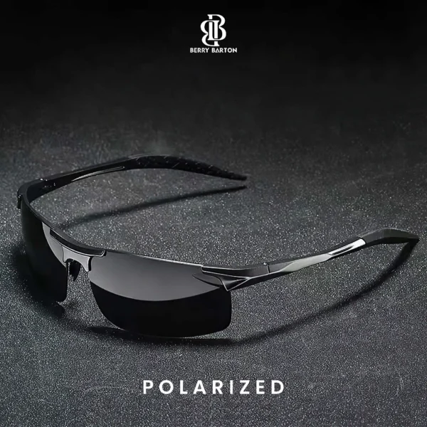 Berrybarton - Kacamata Polarized Anti UV Sunglasses Photocromic Pria Wanita 3043