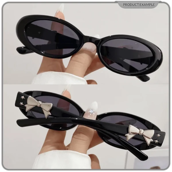 Genius Maiden Kacamata Hitam Jennie Pita Cat Eye Sunglasses Fashion Korea Pria Wanita Unisex Polarized UV-400 Polycarbonate 20272 - Image 2